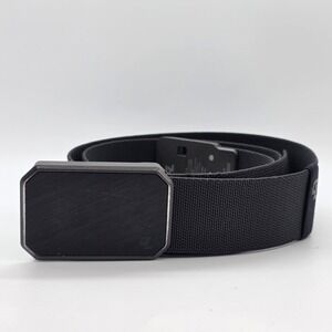 Groove Life Adjustable Web Belt With Magnetic Buckle Black OSFM